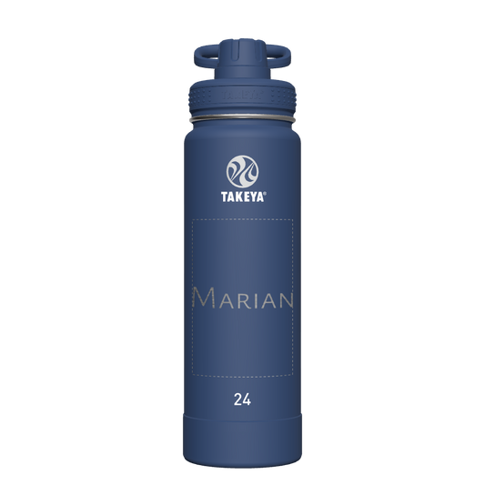 Actives Water Bottle With Spout Lid - customized