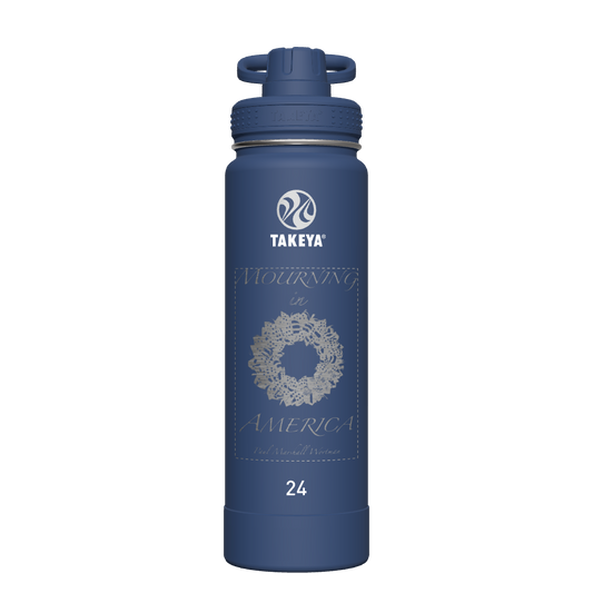 Actives Water Bottle With Spout Lid - customized