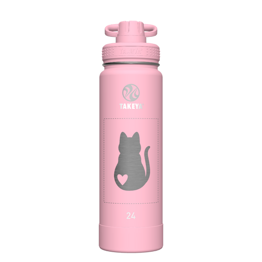Actives Water Bottle With Spout Lid - customized