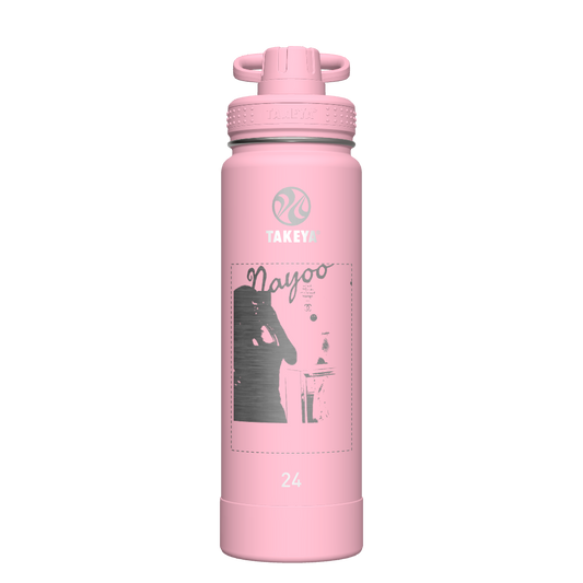 Actives Water Bottle With Spout Lid - customized