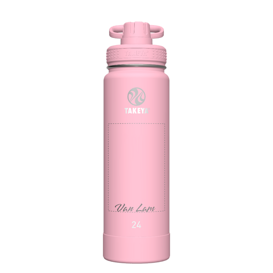 Actives Water Bottle With Spout Lid - customized