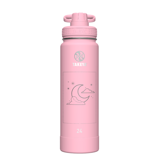 Actives Water Bottle With Spout Lid - customized