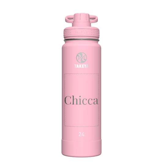 Actives Water Bottle With Spout Lid - customized