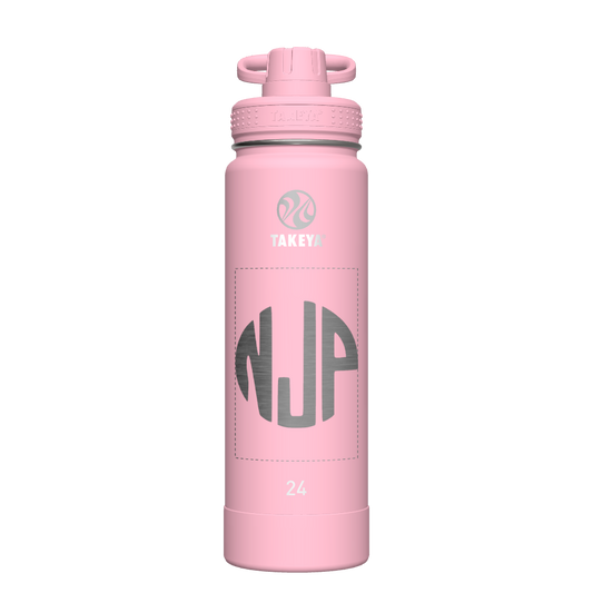 Actives Water Bottle With Spout Lid - customized