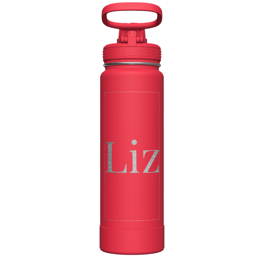 Actives Water Bottle With Spout Lid - customized