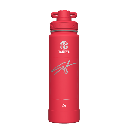 Actives Water Bottle With Spout Lid - customized