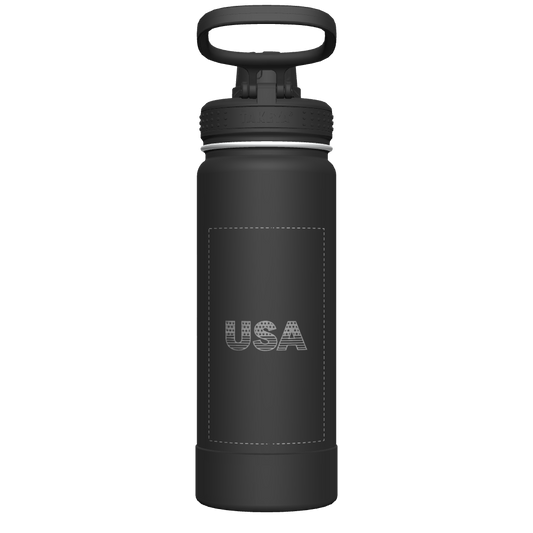 Actives Water Bottle With Spout Lid - customized