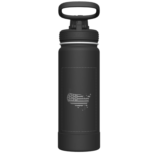 Actives Water Bottle With Spout Lid - customized