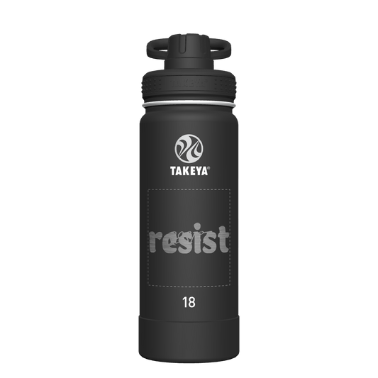 Actives Water Bottle With Spout Lid - customized