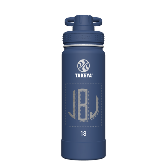 Actives Water Bottle With Spout Lid - customized