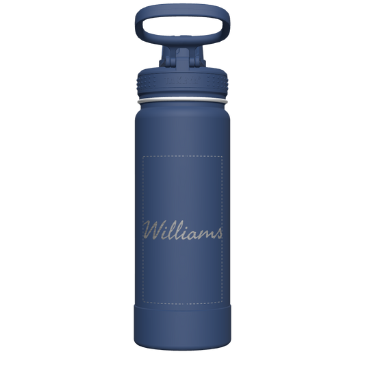 Actives Water Bottle With Spout Lid - customized