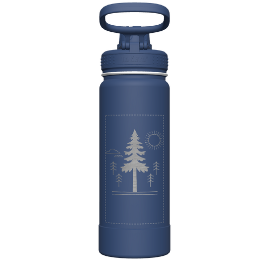 Actives Water Bottle With Spout Lid - customized