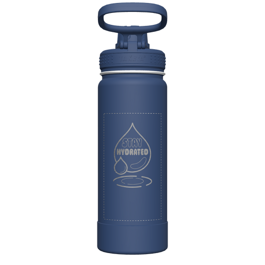 Actives Water Bottle With Spout Lid - customized