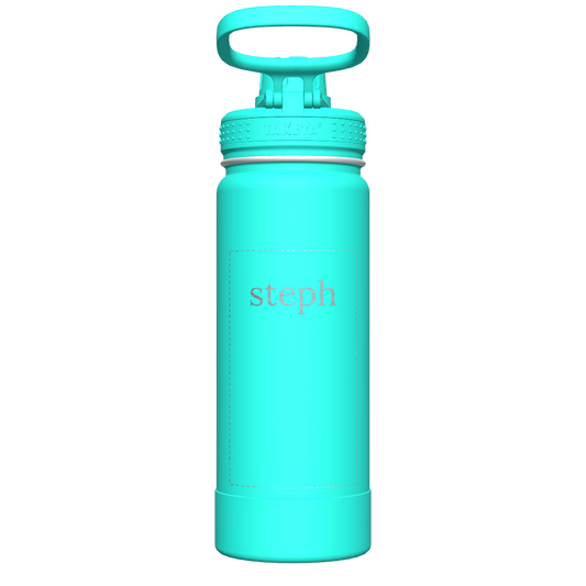 Actives Water Bottle With Spout Lid - customized