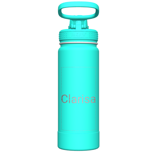 Actives Water Bottle With Spout Lid - customized