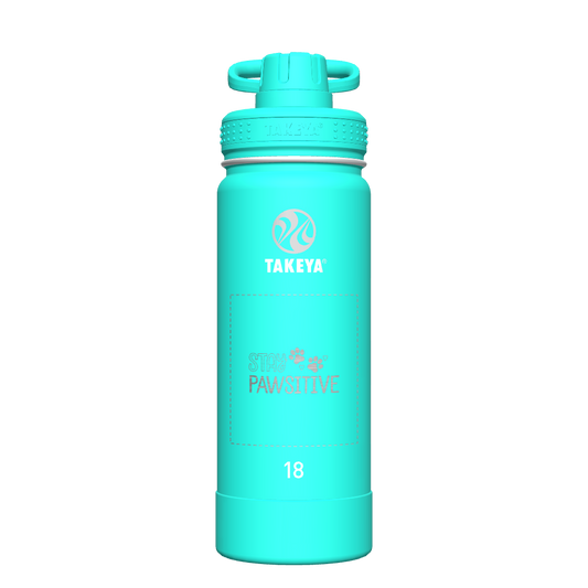 Actives Water Bottle With Spout Lid - customized