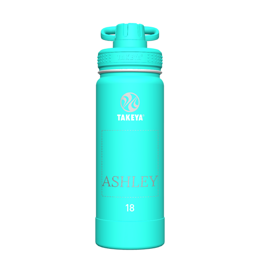 Actives Water Bottle With Spout Lid - customized