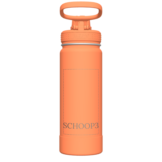 Actives Water Bottle With Spout Lid - customized