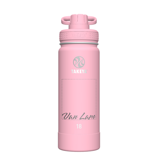 Actives Water Bottle With Spout Lid - customized