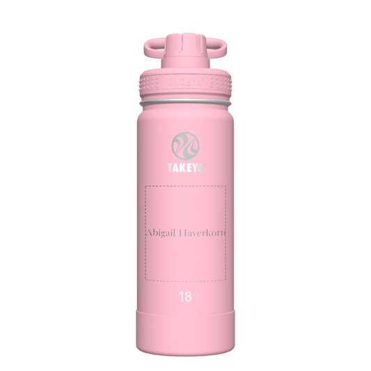 Actives Water Bottle With Spout Lid - customized