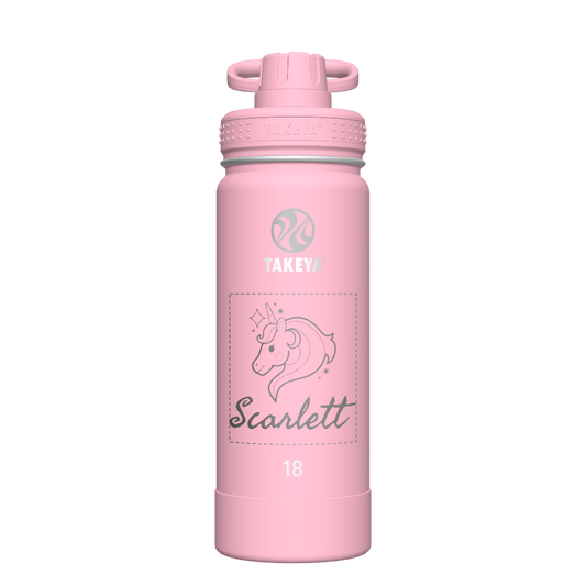 Actives Water Bottle With Spout Lid - customized