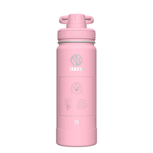 Actives Water Bottle With Spout Lid - customized
