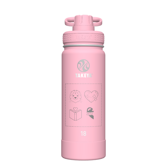 Actives Water Bottle With Spout Lid - customized