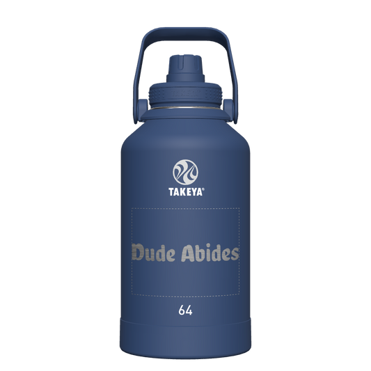 Actives Water Bottle With Spout Lid - customized
