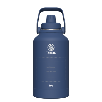 Actives Water Bottle With Spout Lid - customized