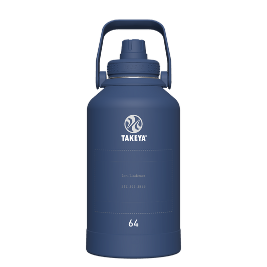 Actives Water Bottle With Spout Lid - customized