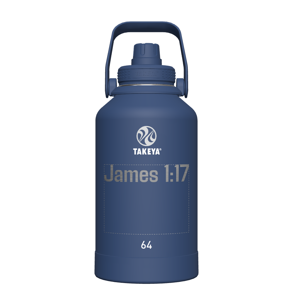 Actives Water Bottle With Spout Lid - customized