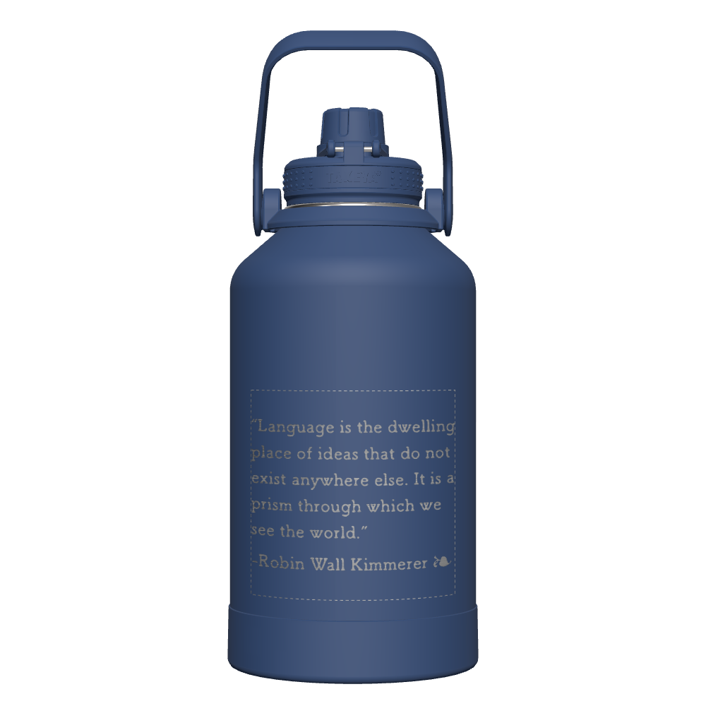 Actives Water Bottle With Spout Lid - customized