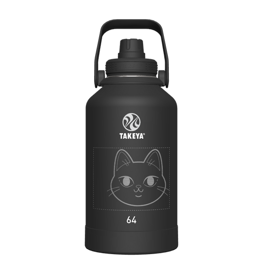 Actives Water Bottle With Spout Lid - customized