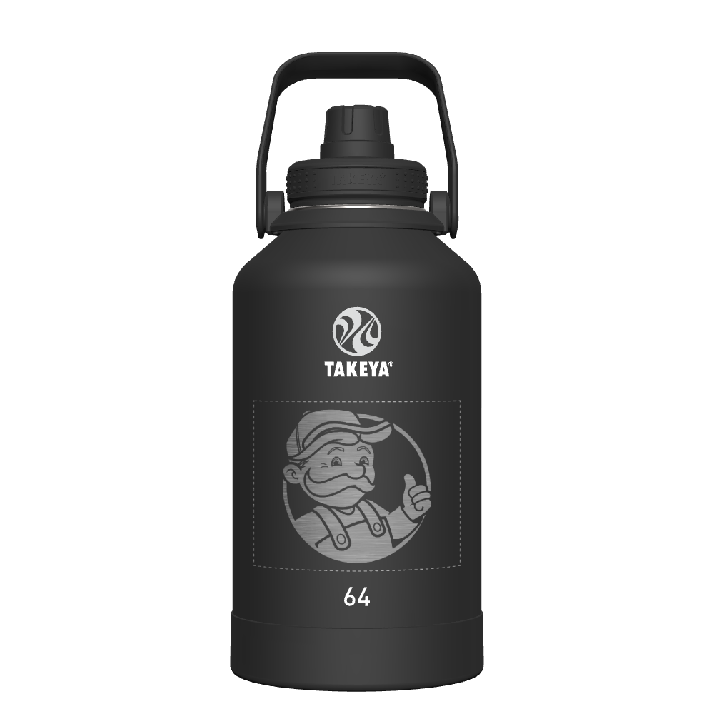 Actives Water Bottle With Spout Lid - customized
