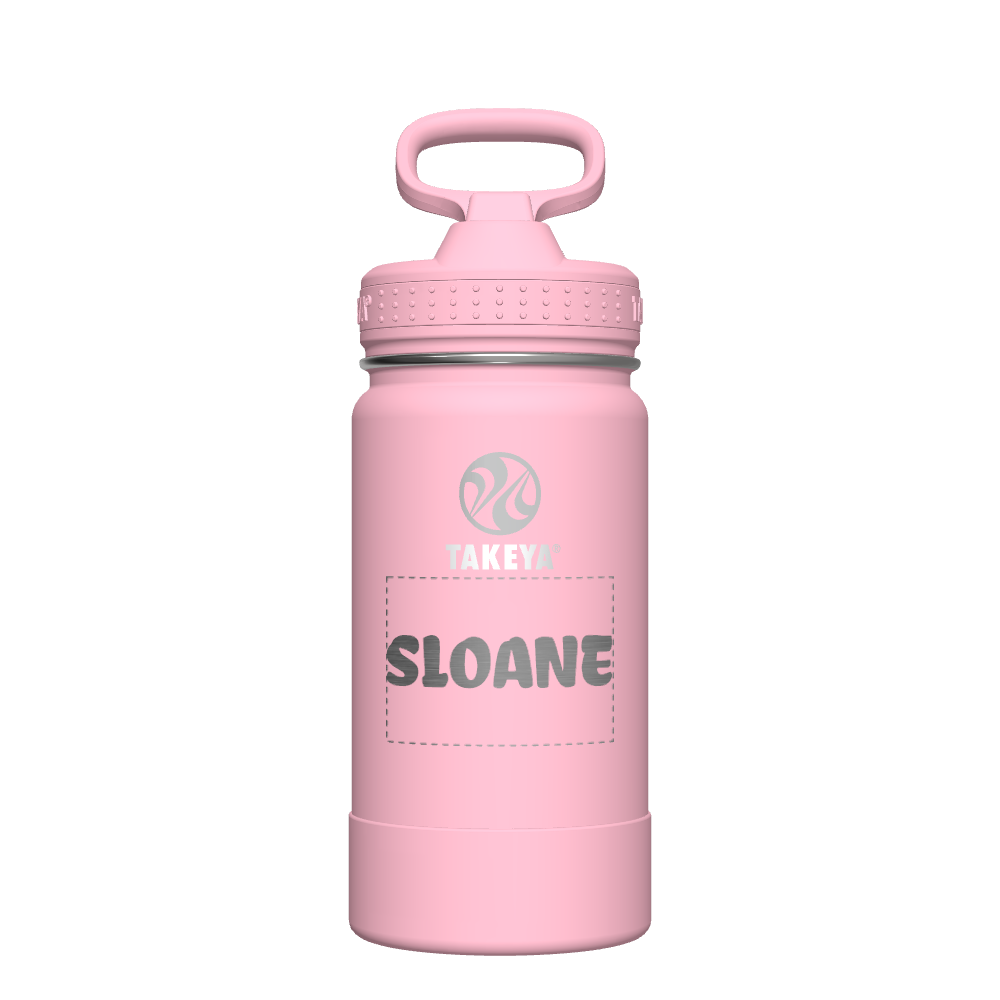 Actives Kids Water Bottle With Straw Lid - customized