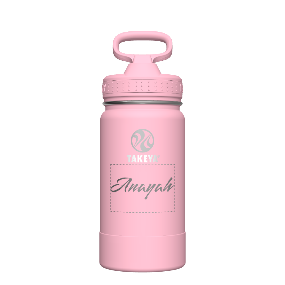 Actives Kids Water Bottle With Straw Lid - customized