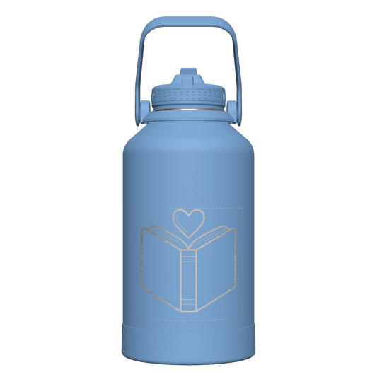 Actives Water Bottle With Straw Lid - customized