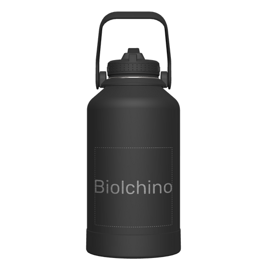 Actives Water Bottle With Straw Lid - customized