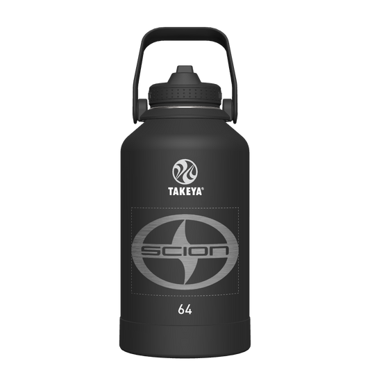 Actives Water Bottle With Straw Lid - customized