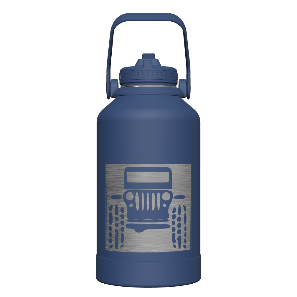 Actives Water Bottle With Straw Lid - customized