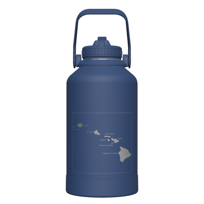 Actives Water Bottle With Straw Lid - customized