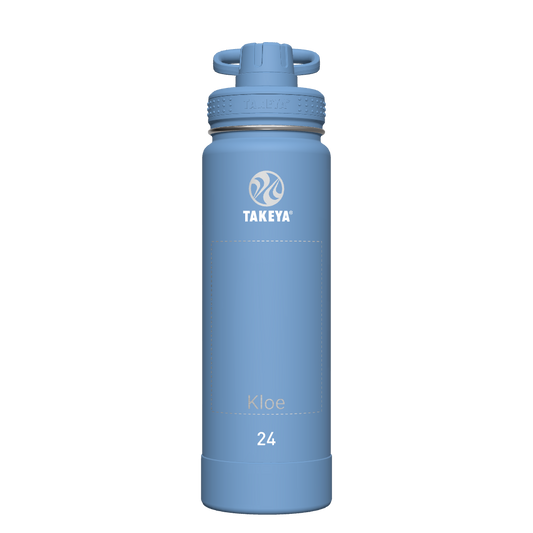 Actives Water Bottle With Spout Lid - customized