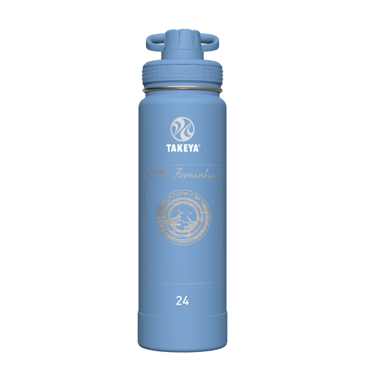 Actives Water Bottle With Spout Lid - customized
