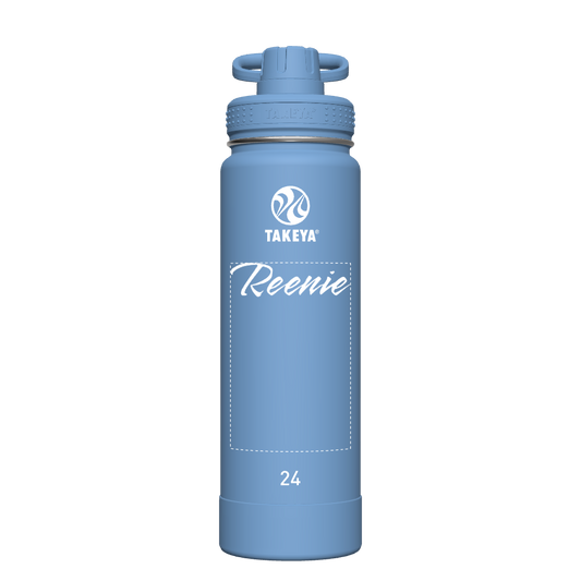 Actives Water Bottle With Spout Lid - customized