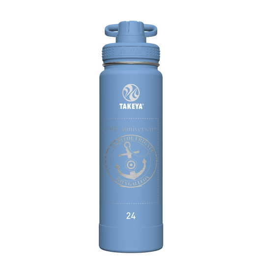 Actives Water Bottle With Spout Lid - customized