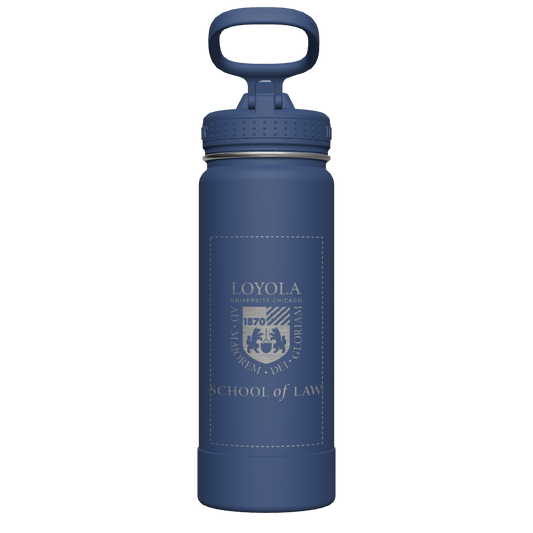 Actives Water Bottle With Straw Lid - customized