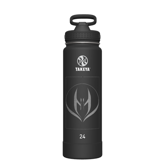 Actives Water Bottle With Straw Lid - customized