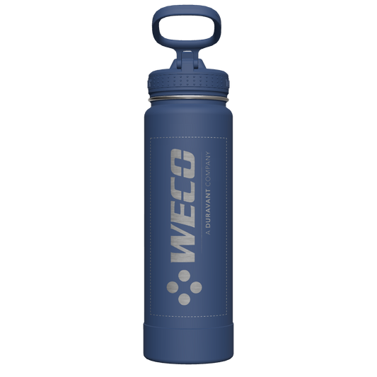 Actives Water Bottle With Straw Lid - customized