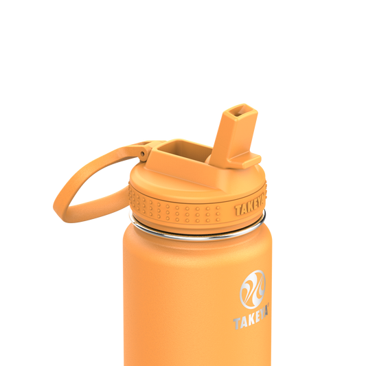Honeycomb Actives Water Bottle With Straw Lid