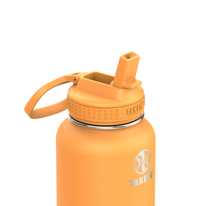 Honeycomb Actives Water Bottle With Straw Lid